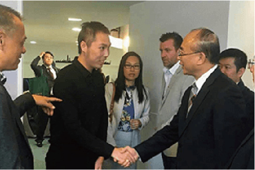 ChinaDivision Senior Leaders Escorted Mayor of Shenzhen for a Visit to the UK.